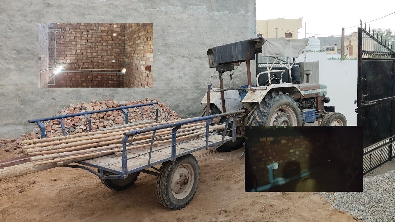Ajj new house vich plumber and electrician da kam 70 percent complete hogay new house day 36 🏡🏡🏡🏠🏡🏠🏡
