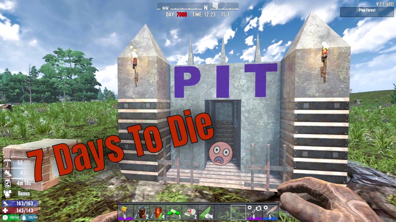 Successful Failed base ~ 7 days to die