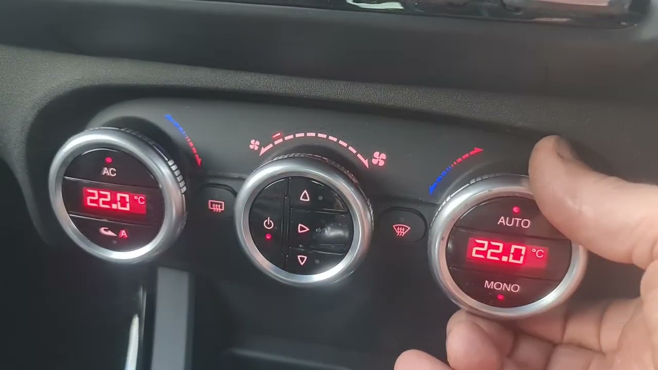 Alfa Romeo Giulietta Heater flaps test.
