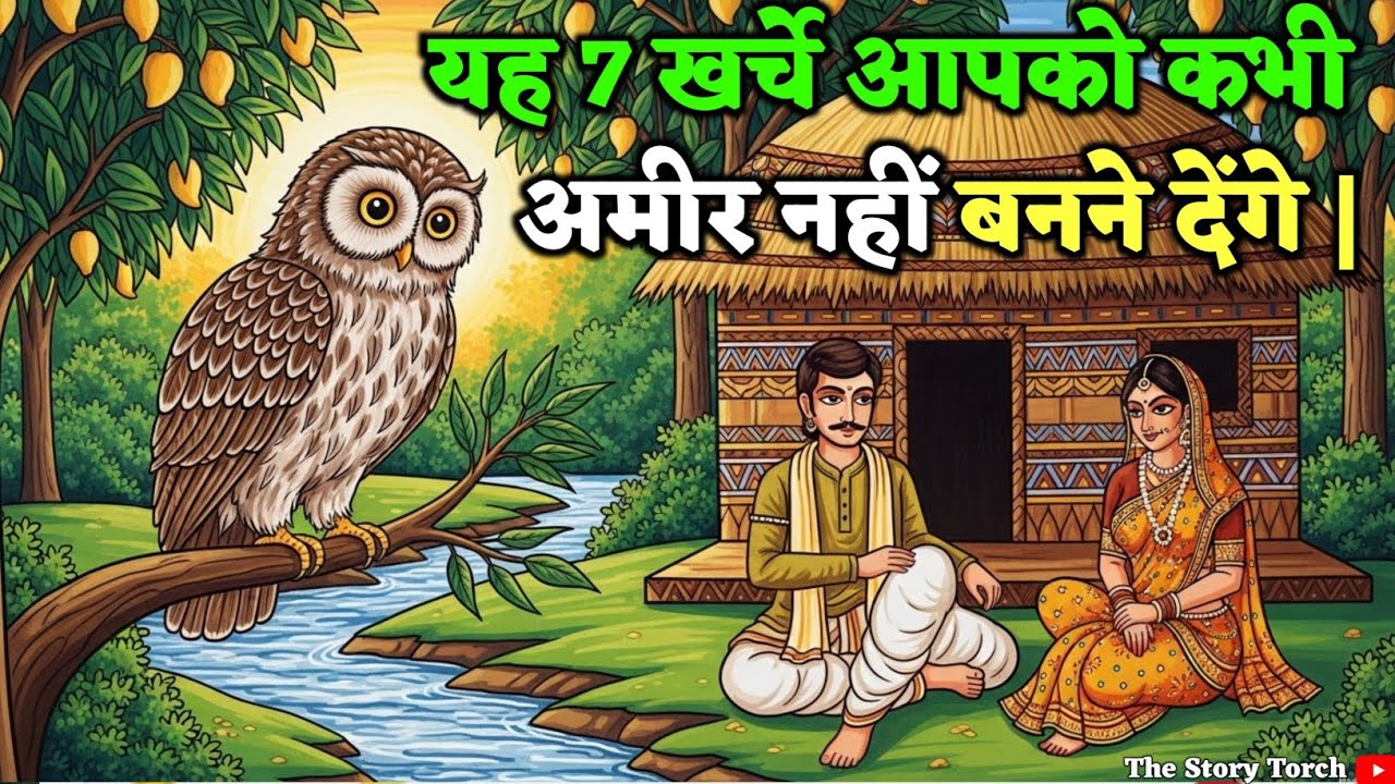 उल्लू ने बताया यह 7 खर्चे आपको कभी अमीर नहीं बनने देंगे |