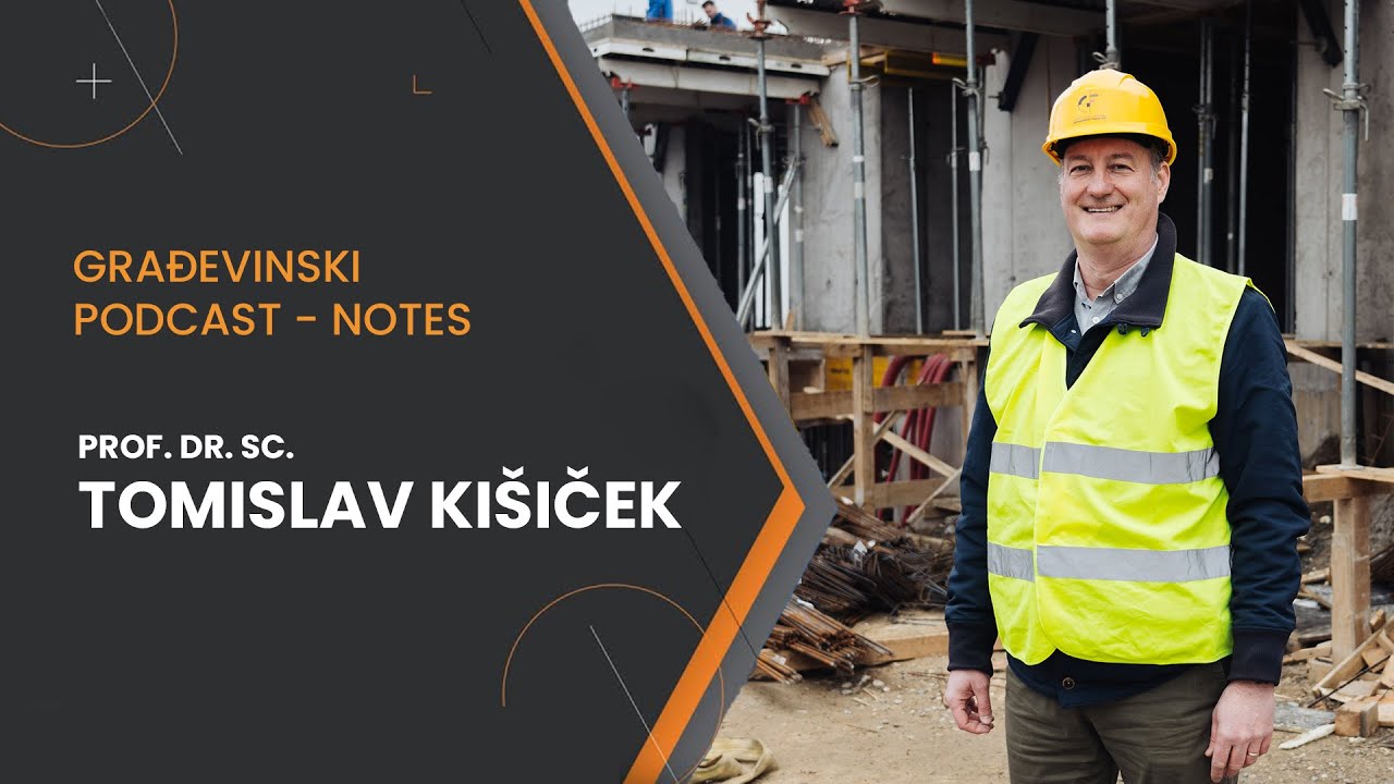 Profesor Kišiček o printanom betonu i armiranobetonskim konstrukcijama #22 Građevinski podcast