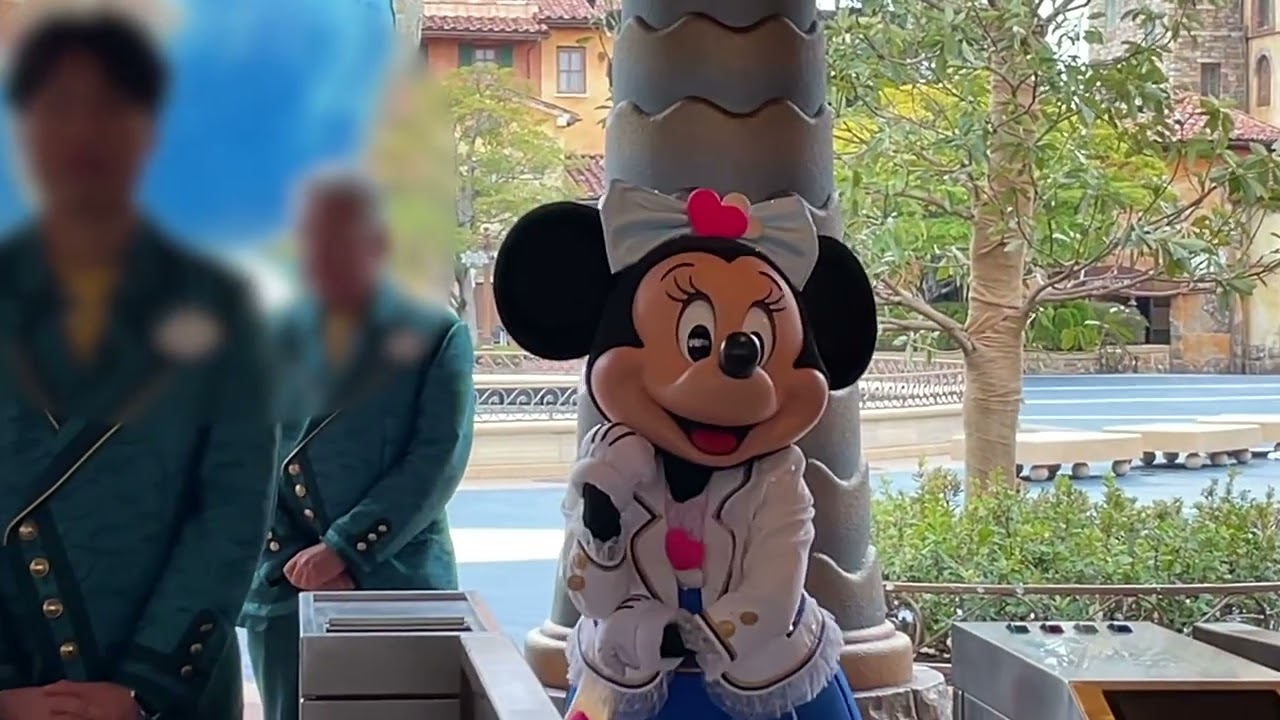 東京ディズニーシー　開園前グリーティング前編【ミニー＆ディジー】