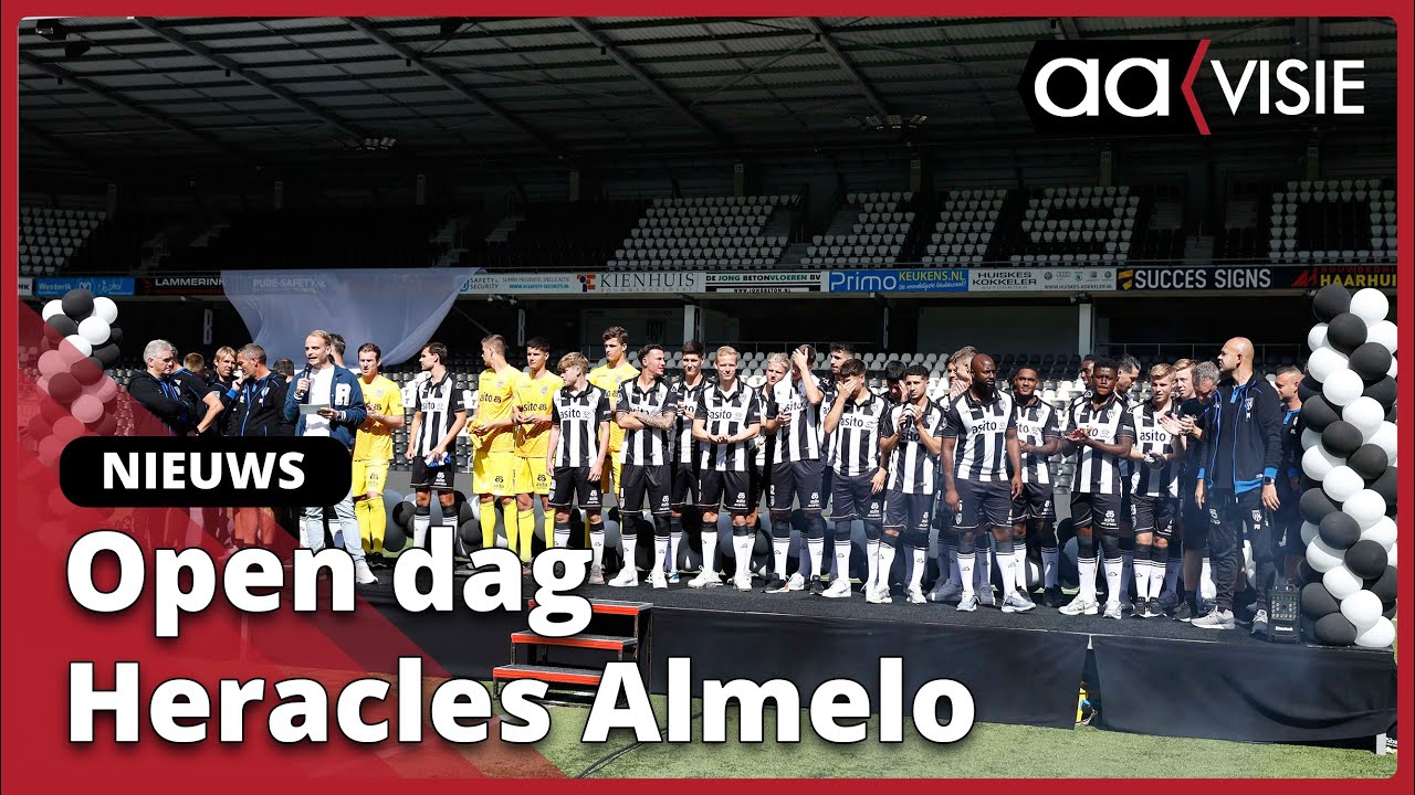 Open dag van kampioen Heracles Almelo