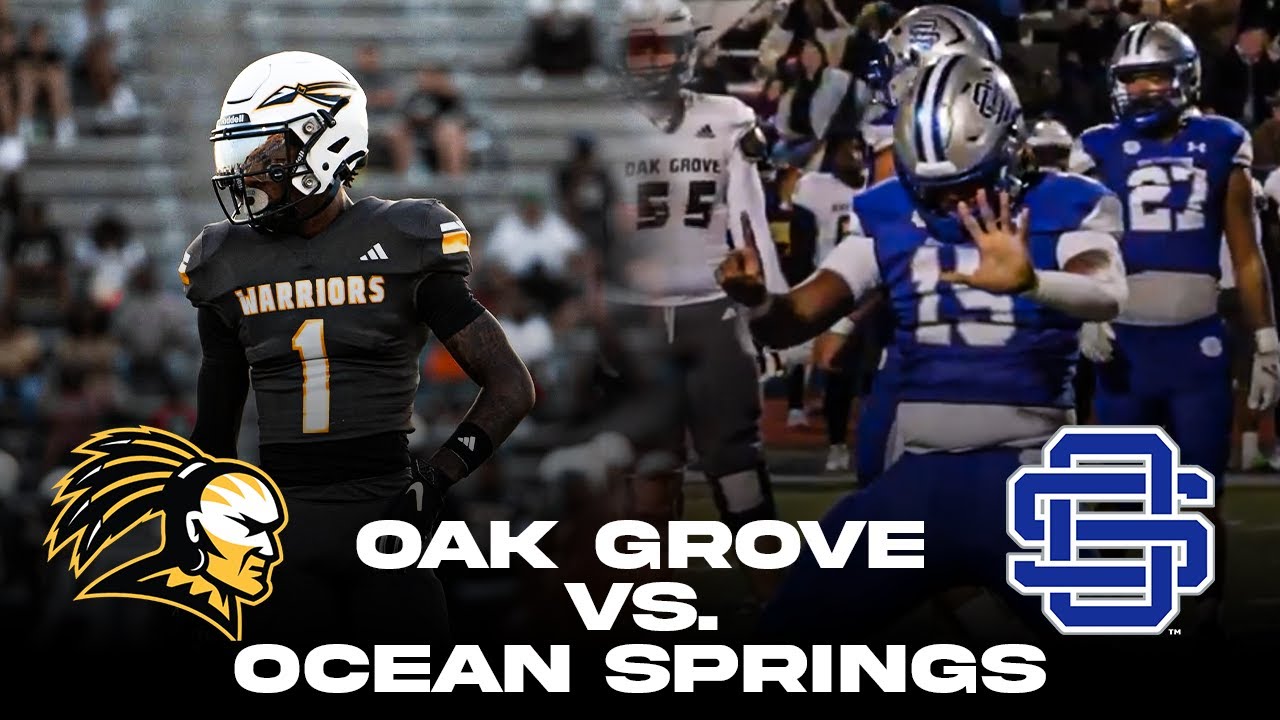 OCEAN SPRINGS TAKES DOWN OAK GROVE IN THE 2ND ROUND OF MISSISSIPPI HIGH SCHOOL PLAYOFFS (11/22/2024)