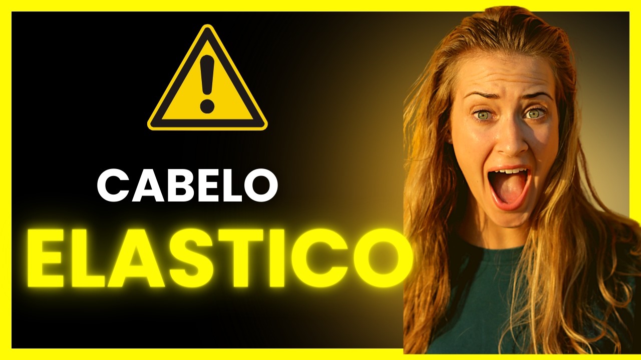 CABELO ELÁSTICO? 😱 Saiba Como Recuperar Antes que Quebre!