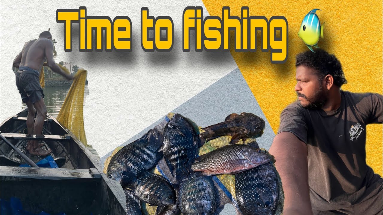 കരിമീനും & ചെമ്പല്ലിയും 😌 |#fishingvlog #fishing #viral #viralvideo #nightfishing #vlog #vlogs 