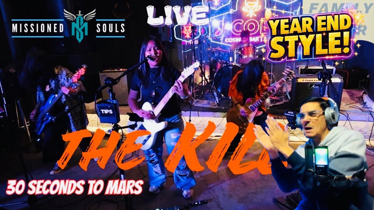 MISSIONED SOULS - FIRST TIME HEARING - THE KILL - 30 SECONDS TO MARS - LIVE | UK SINGER KEV REACTS