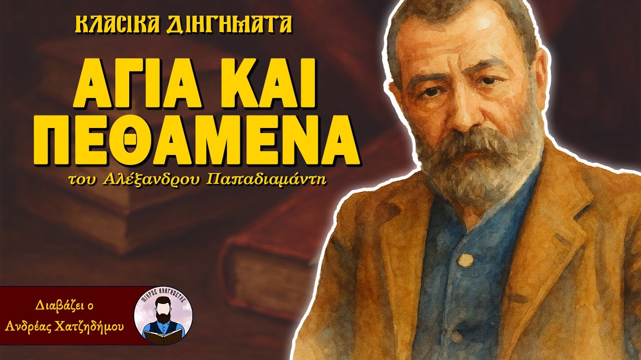 Άγια και πεθαμένα - Αλέξανδρος Παπαδιαμάντης | Ο Ανδρέας Διαβάζει Κλασικά Διηγήματα