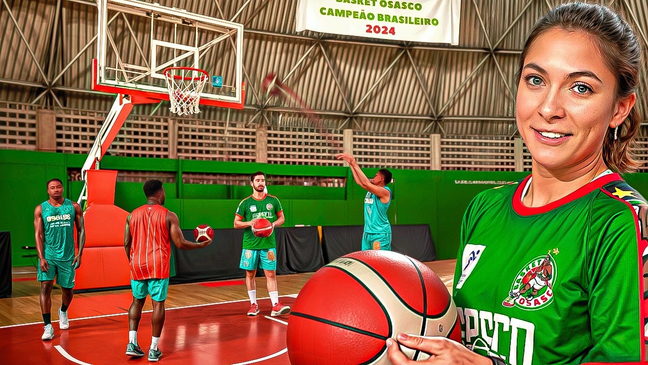 FUI CONHECER COMO É UM TIME DE BASQUETE DO NBB!