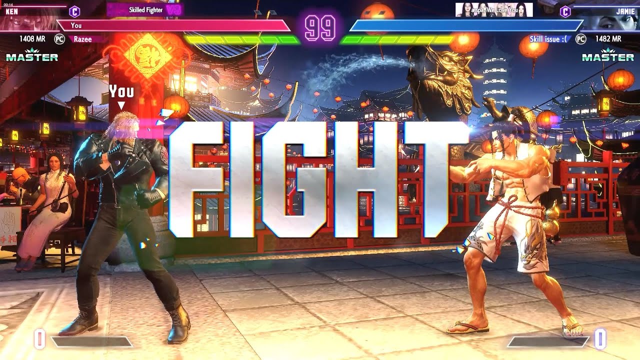 SF6,(Ken) VS Jamie MASTER Ranked Match Street Fighter 6