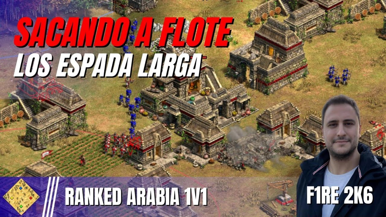 Contra F1re en ARABIA usando los BIZANTINOS #aoe2 #pov