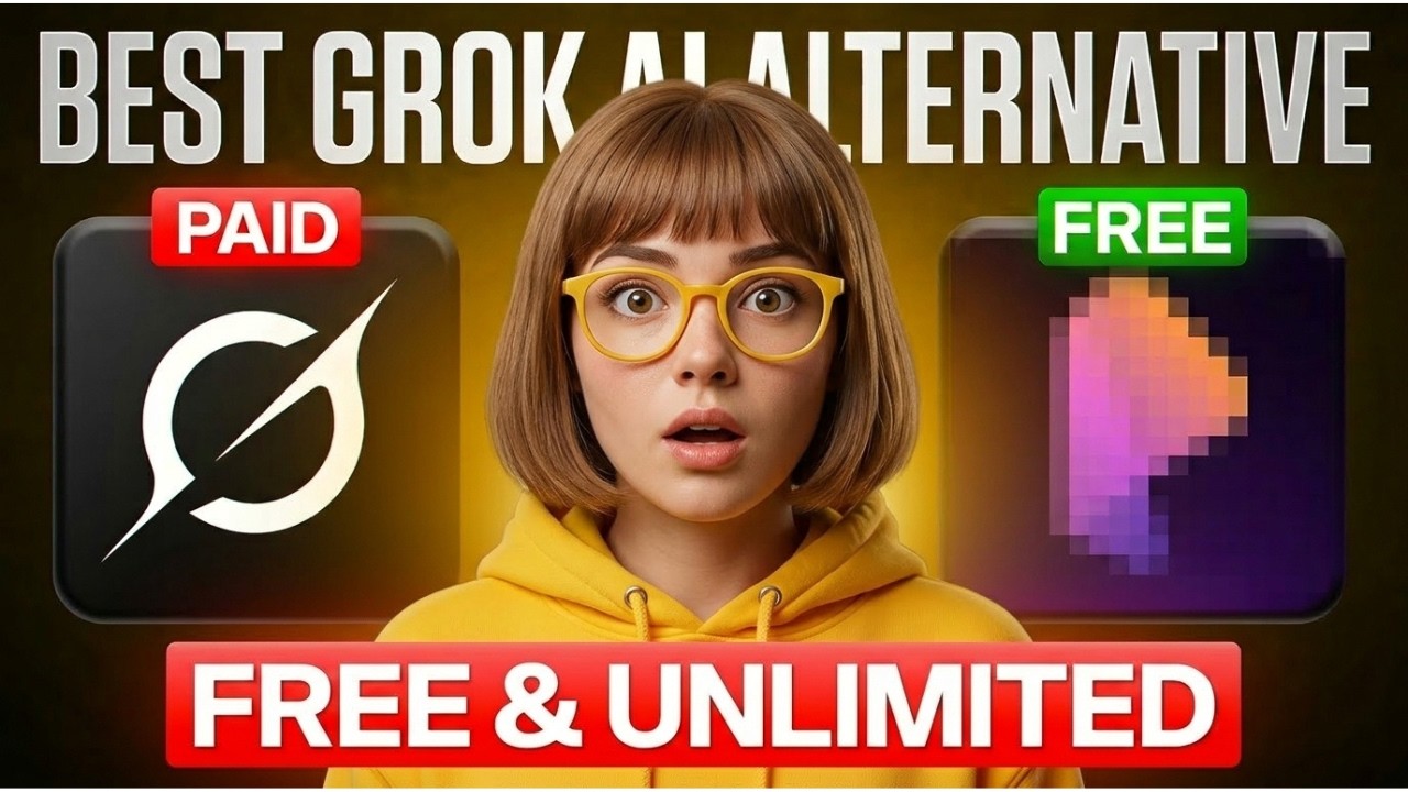 Best FREE GROK Alternatives (Unlimited & Better!)