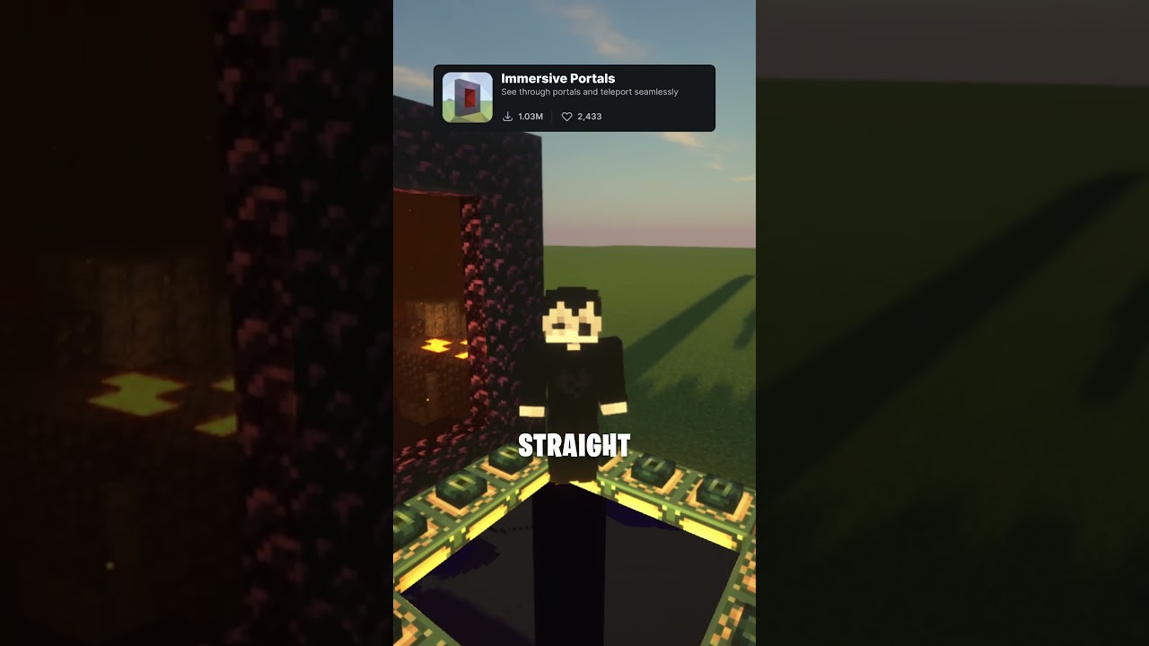 What If Minecraft Dimensions Were Connected?