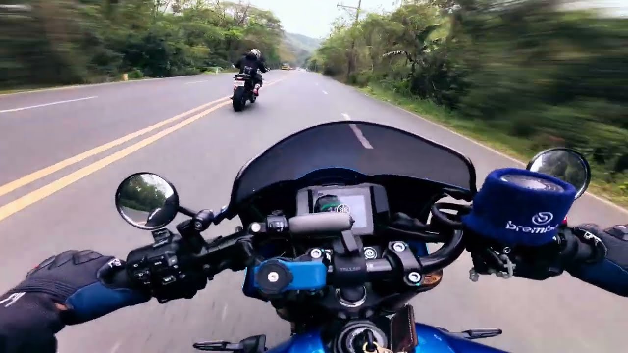 XSR 900 POV | CHASING FAST F900R | DOWNHILL TWISTIES RIDE | PART 2