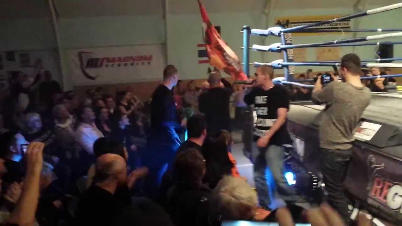 Birics Tamás és Sugeerthan Duraisamy bevonulója, Muaythai MANIA 4