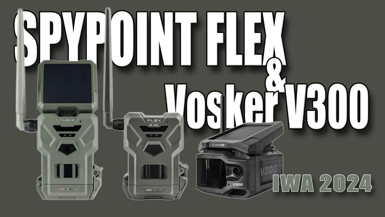 SPYPOINT FLEX - Vosker V300 Live camera - Trail cameras that are easy to use.