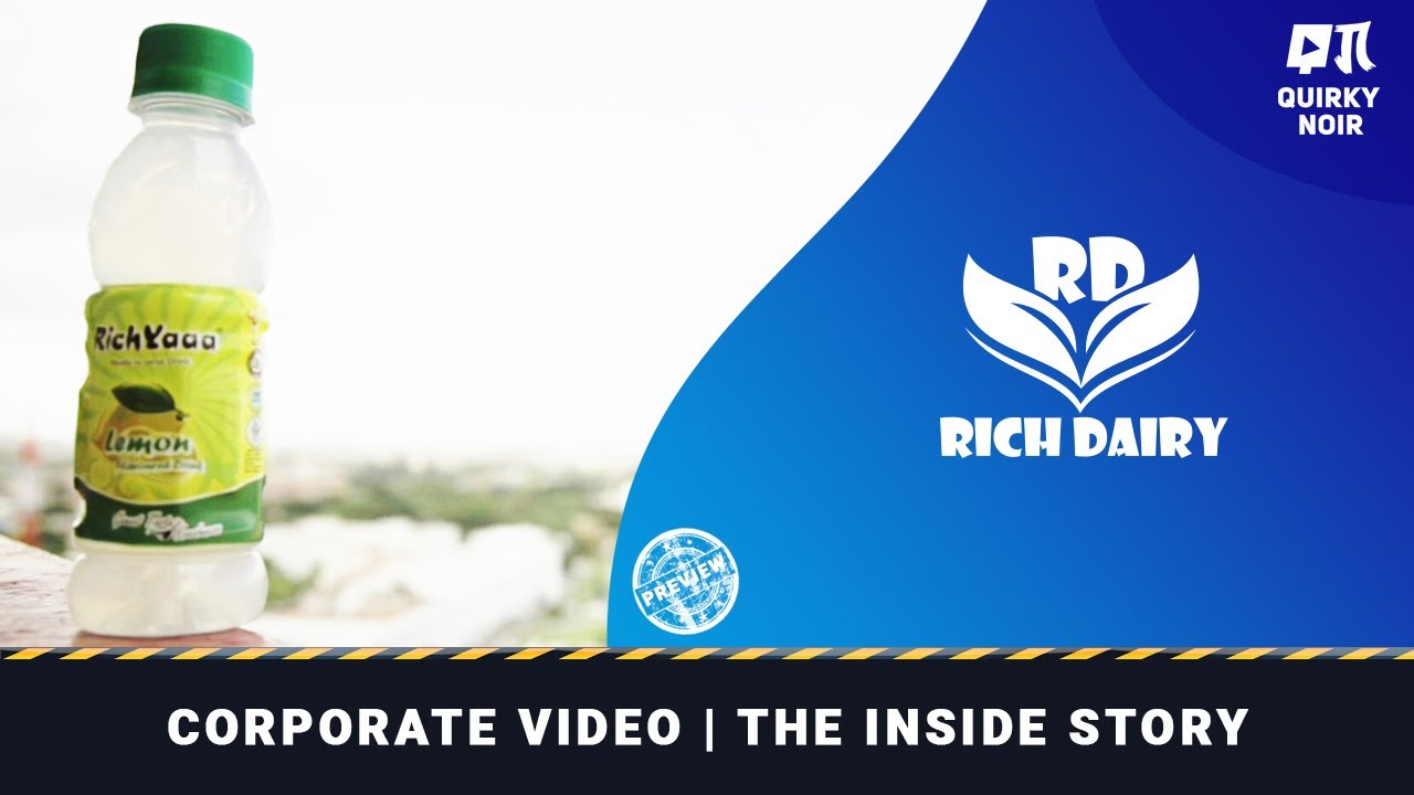 Rich Dairy Products India | Corporate Video | The Inside Story