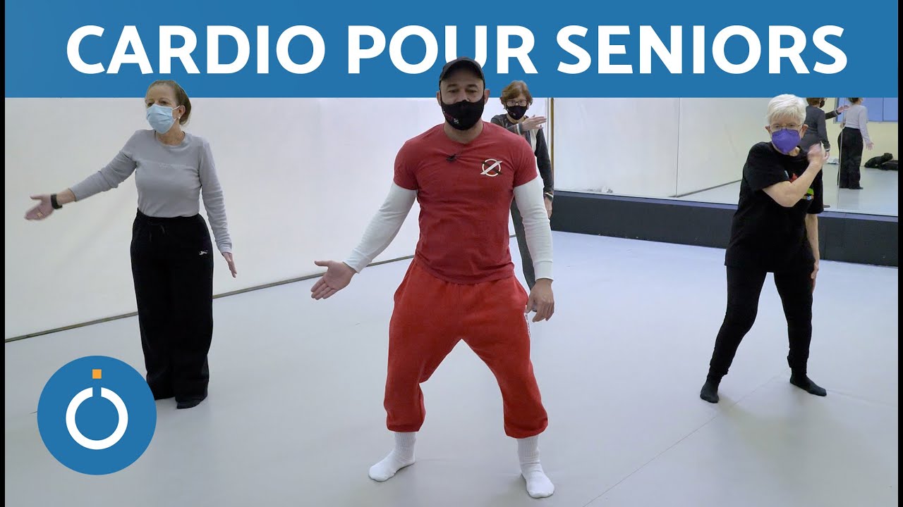 EXERCICES CARDIO pour les PERSONNES ÂGÉES 💦