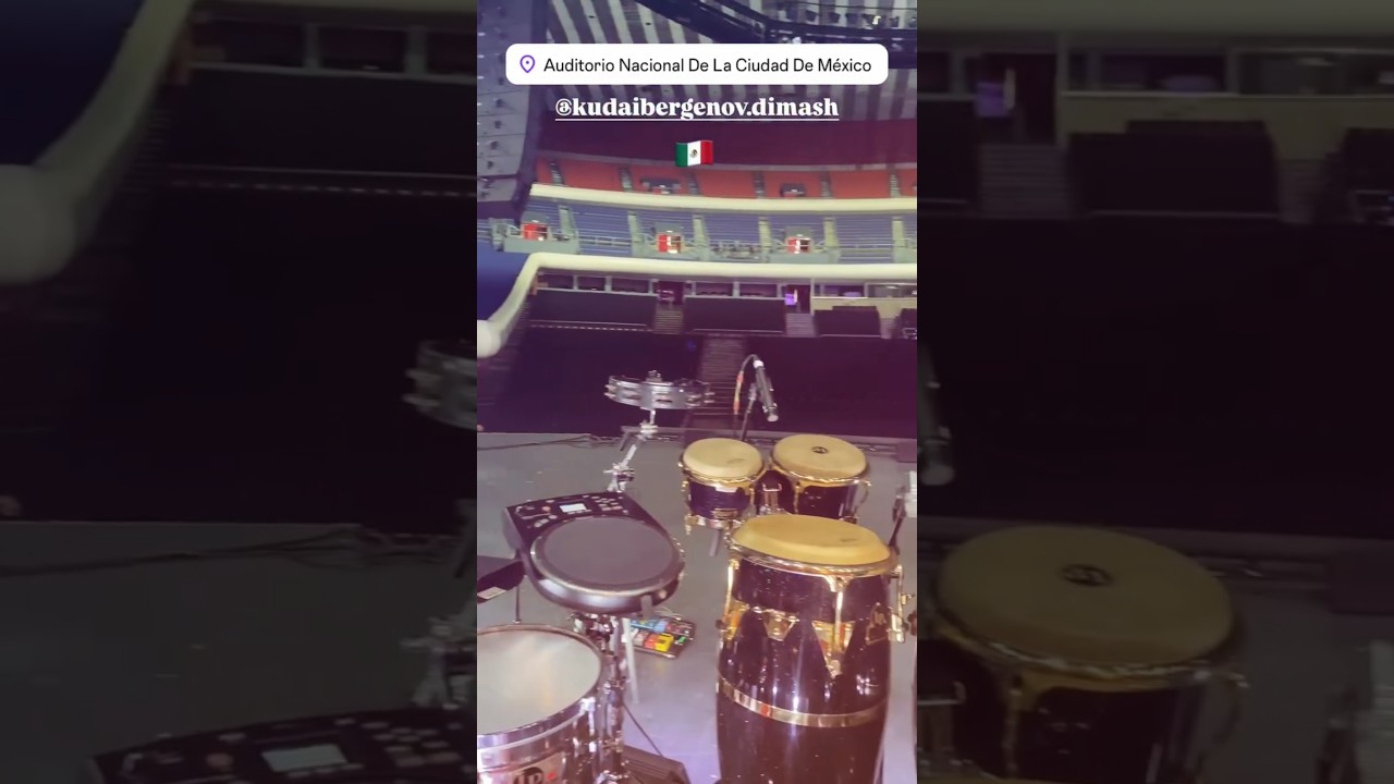 Preparando-se para o show no Audit&oacute;rio Nacional na Cidade do M&eacute;xico, M&eacute;xico #dimash #dimashmexico