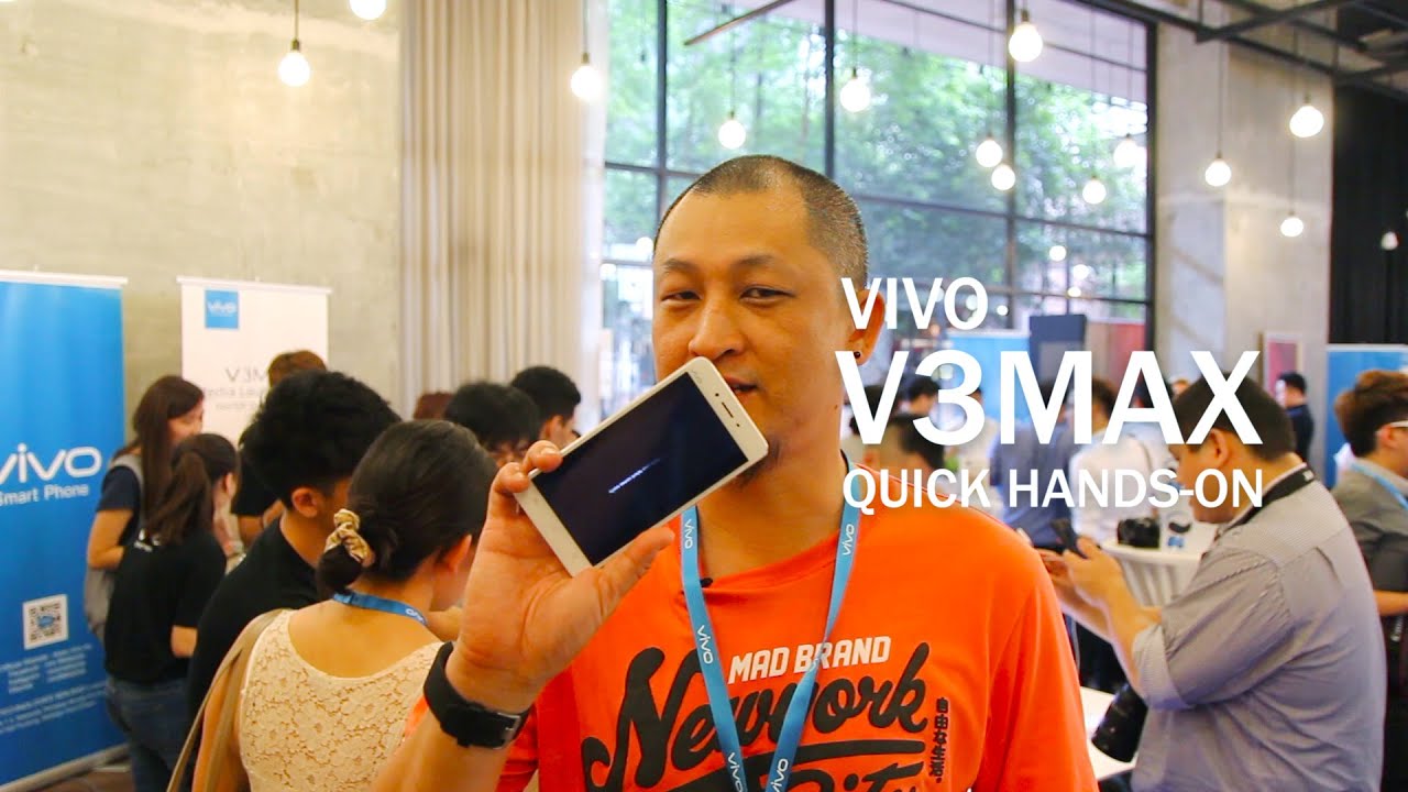 The vivo V3Max quick hands-on: World's first smartphone with Snapdragon 652