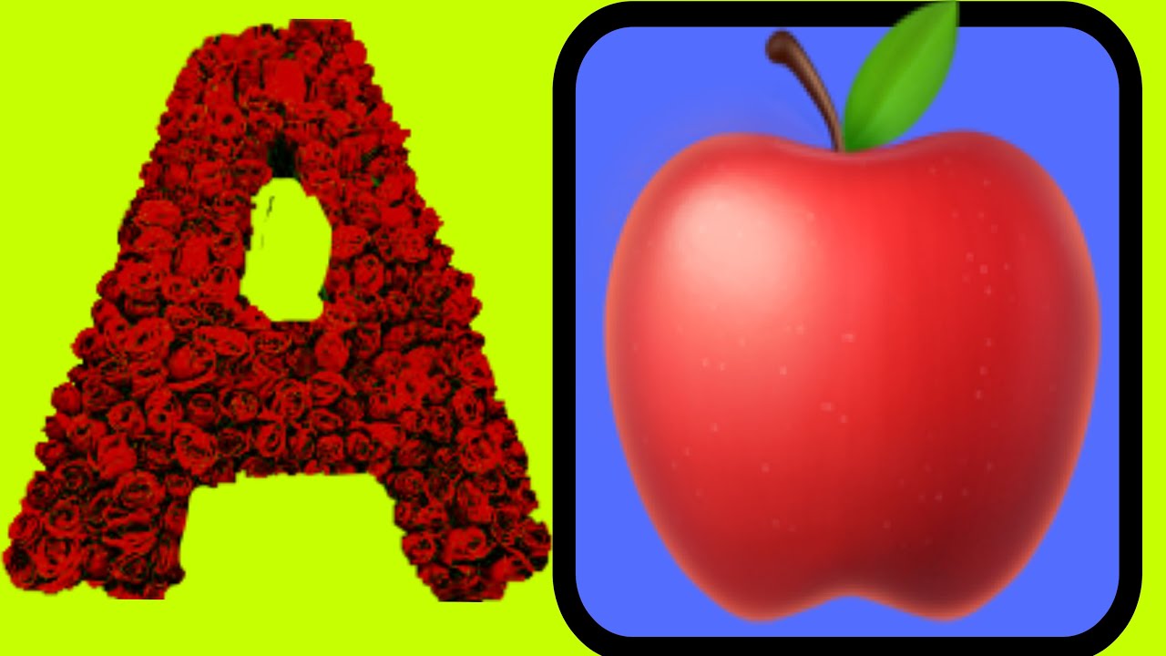 ABCD सीखें Animation के साथ | A for Apple 🍎 से Z for Zebra 🦓 | Kids Learning Video