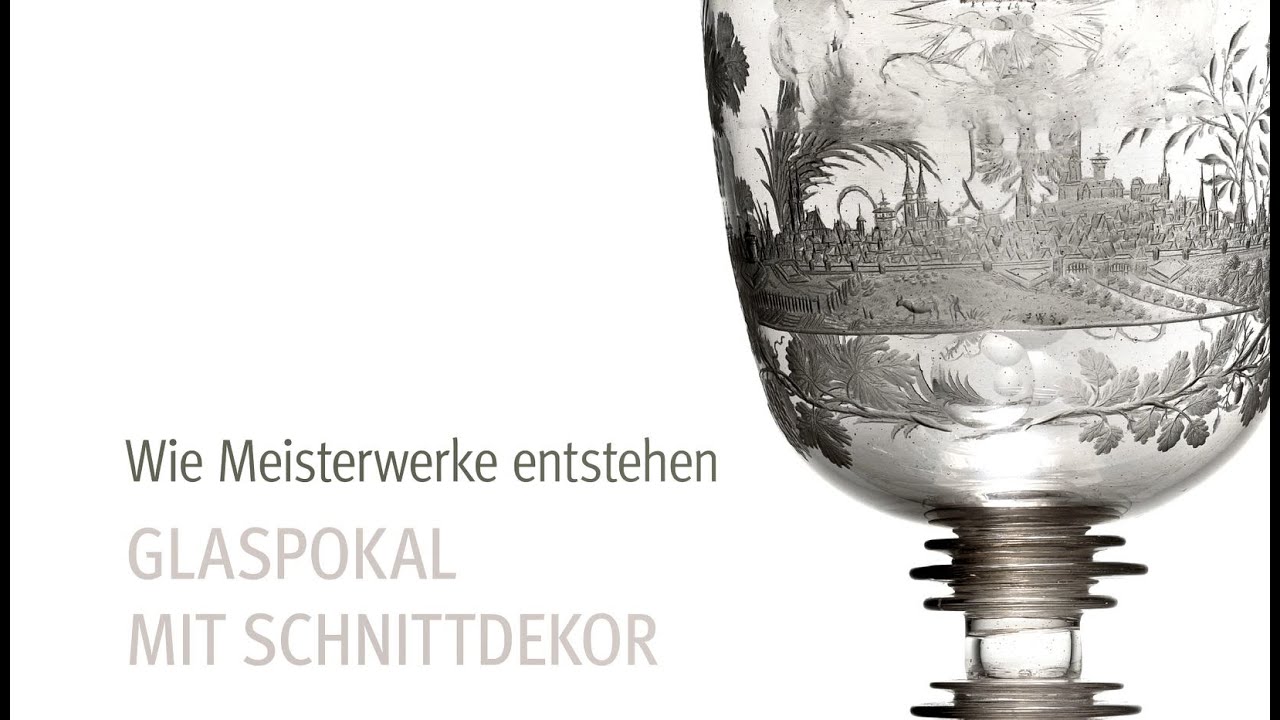 Herstellung eines Glaspokals