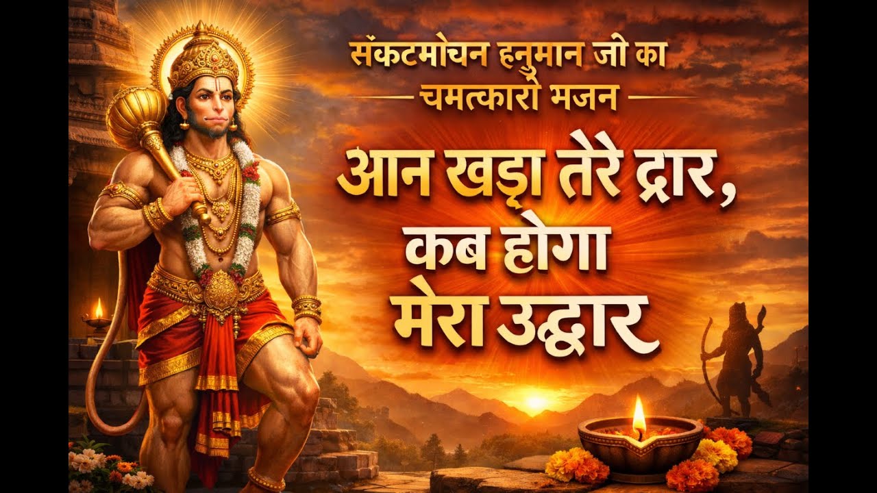 आन खड़ा तेरे द्वार, कब होगा मेरा उद्धार | संकटमोचन पवनसुत हनुमान भजन#MereGeetMeraSangeet