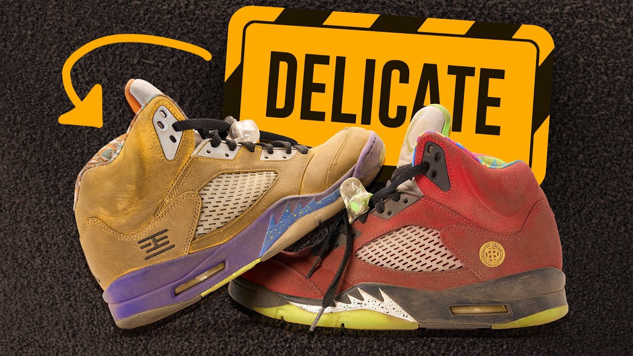 The Best Way To Clean Suede Shoes | Jordan 5 Cleaning