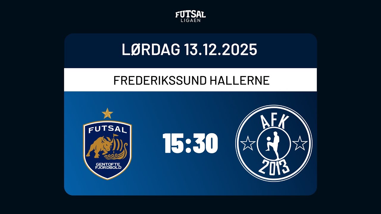 Futsal Gentofte Fjordbold vs Aalborg Futsal Klub