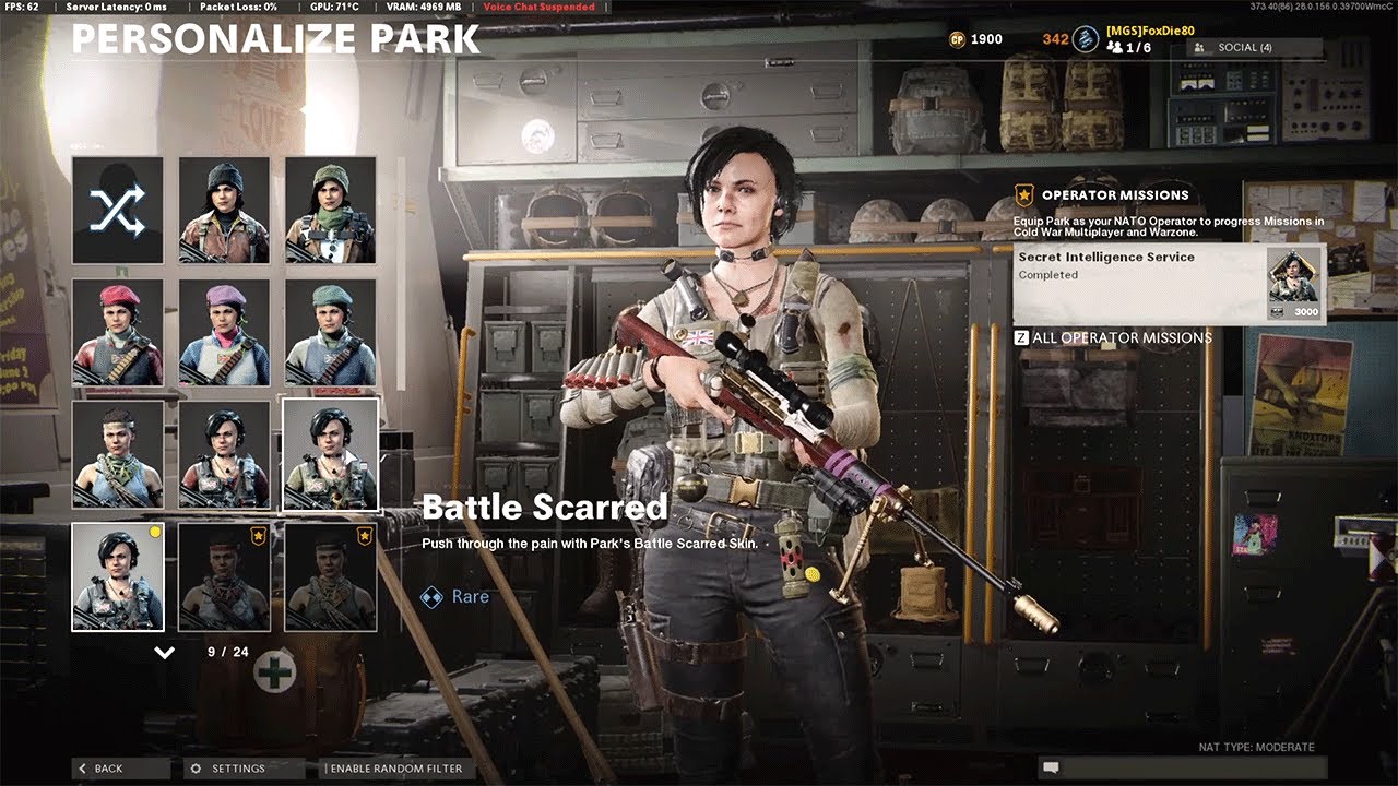 Multiplayer - Park Operator Missions - Secret Intelligence Service - Black Ops Cold War
