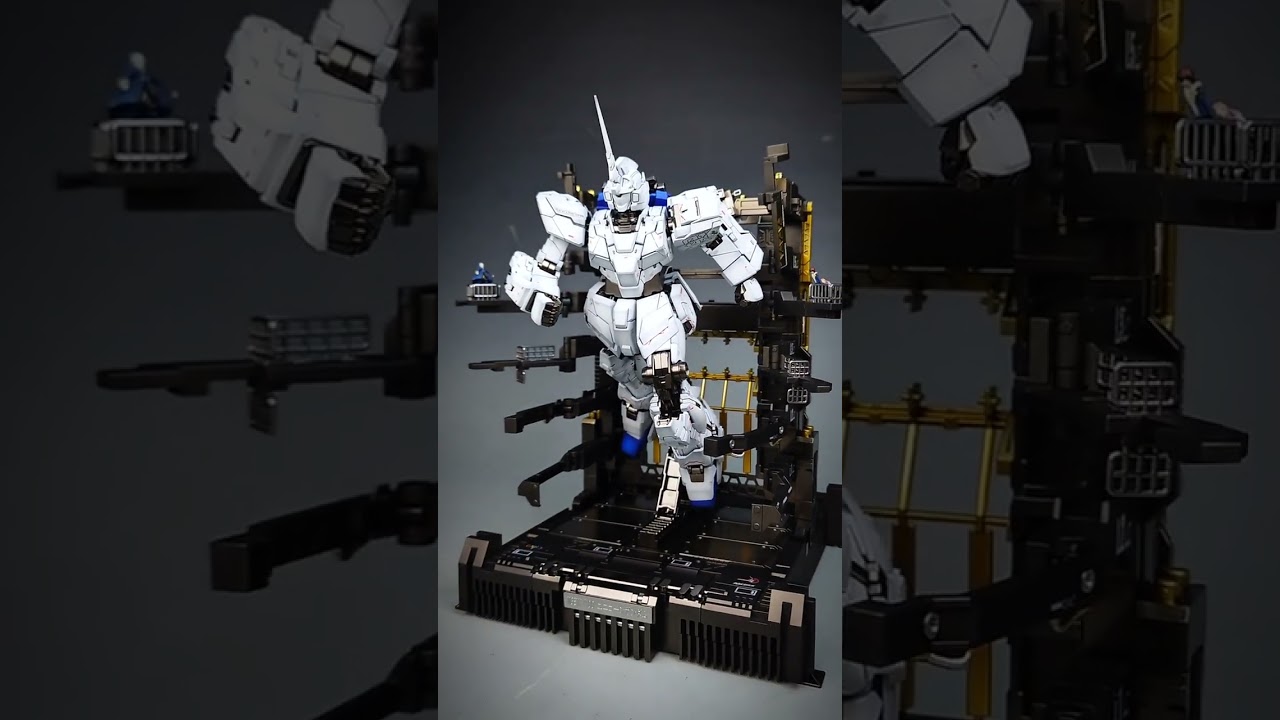 MGEX Unicorn Gundam #gunplacustom #gunplabuilder #gunpla #gundam #shorts #unicorngundam #mgex