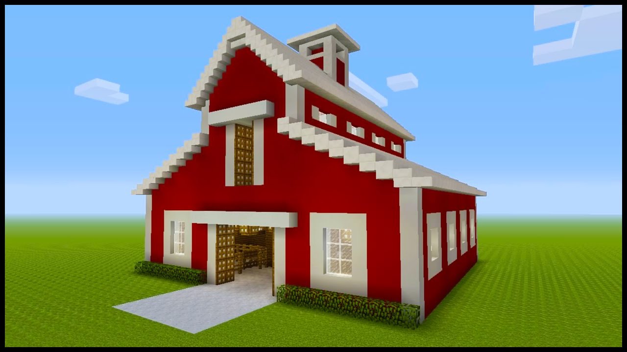 Minecraft: How to Build Horse Stables!