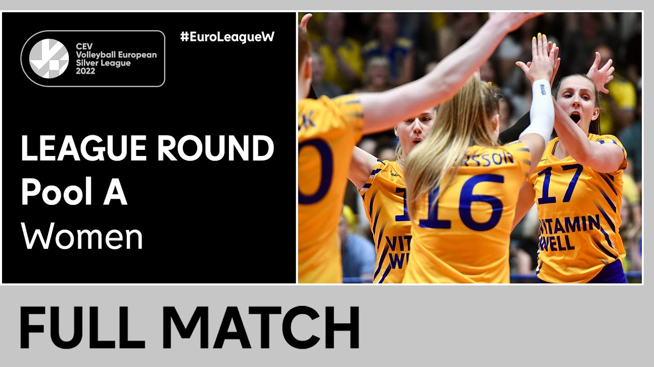 Full Match | Sweden vs. Estonia - CEV Volleyball European Silver League 2022