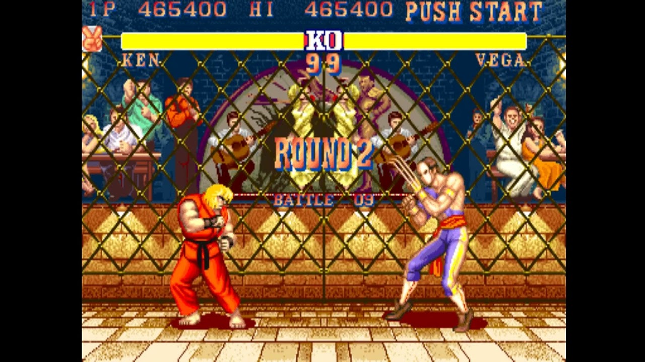 Street Fighter II World Warrior Arcade. How to beat Vega easily no cheat
