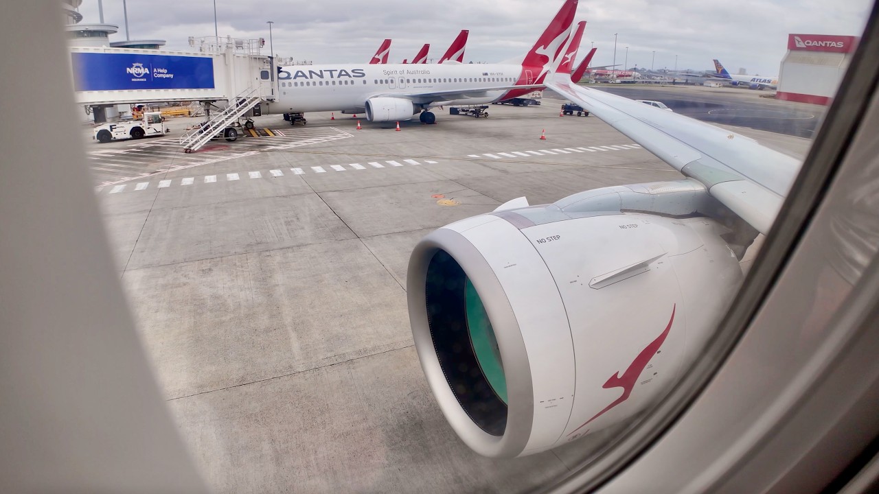 Qantas Airbus A321XLR takeoff!