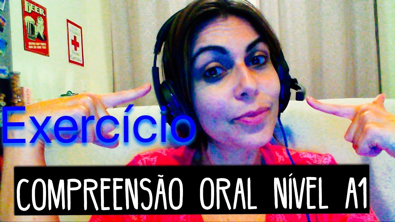 Exercício de Compreensão oral em francês nível A1
