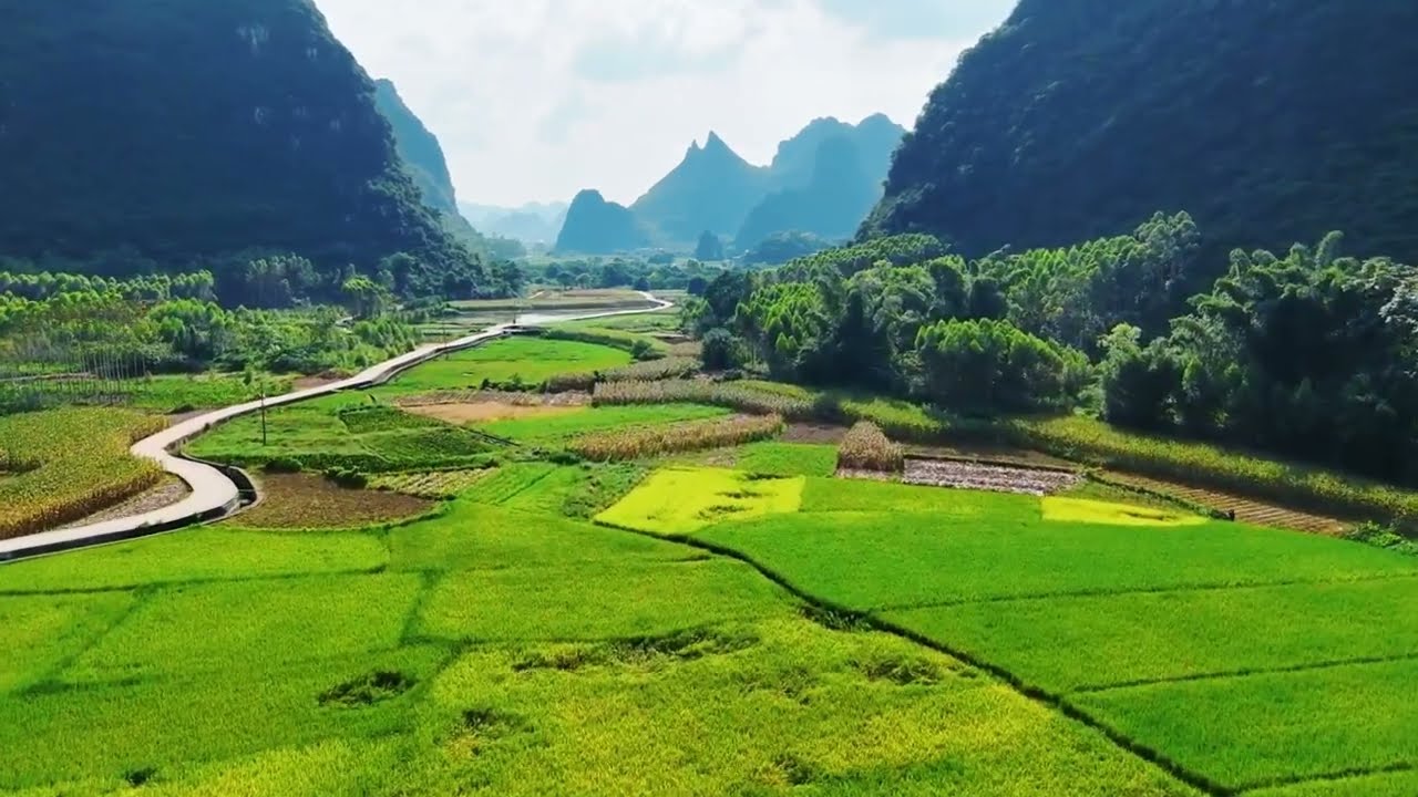 4K  航拍中国之壮美广西