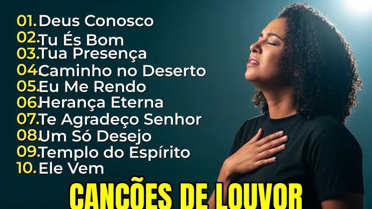 Melhores Músicas de Adoração  Espírito Santo Desce  Louvor Poderoso para Cura e Lib...