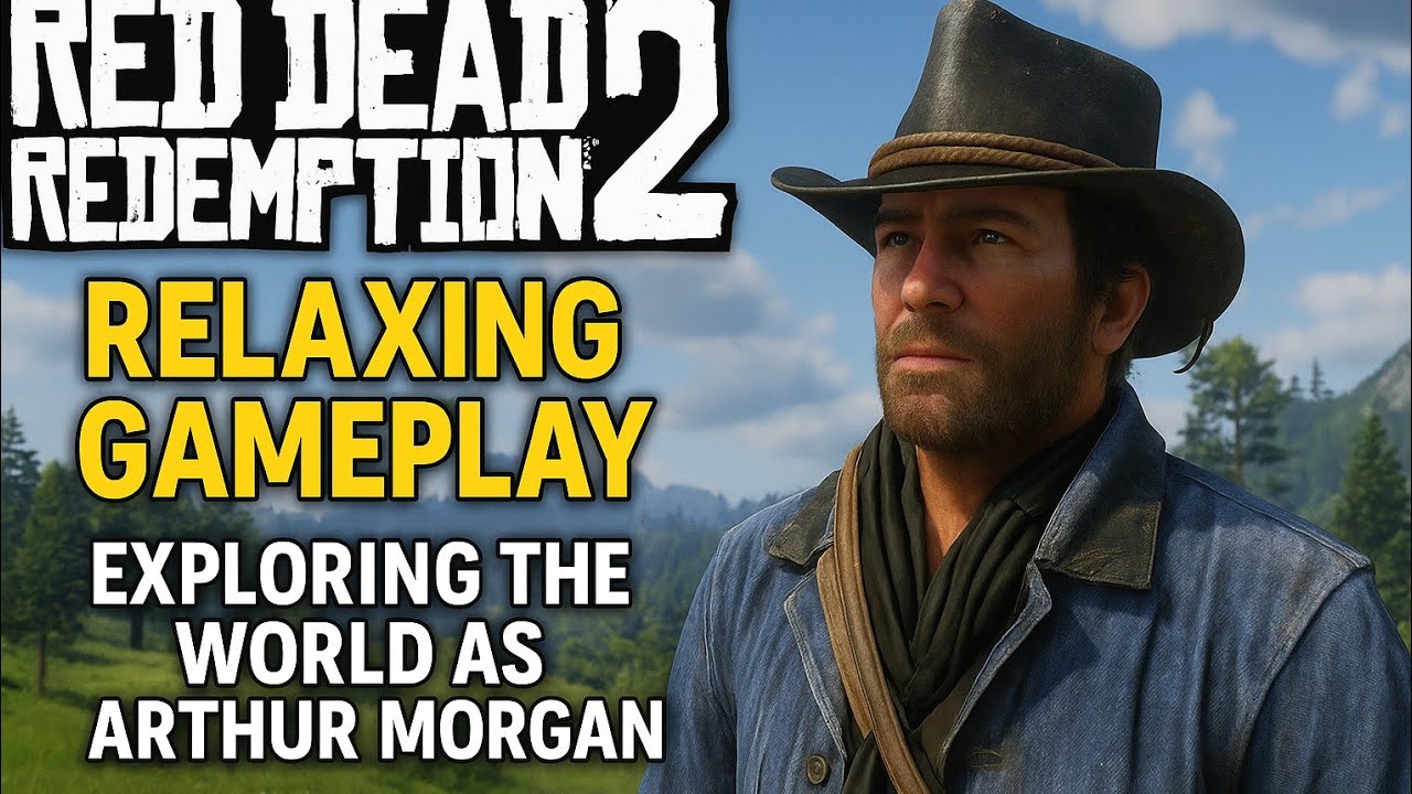 Red Dead Redemption 2 – Relaxing Gameplay | Exploring the World as Arthur Morgan