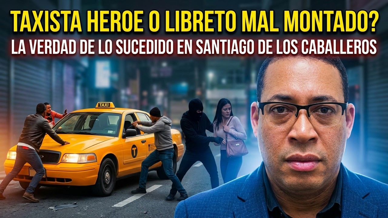 TAXISTA DETIENE ROBO EN SANTIAGO | NO CREERÁS LO QUE PASÓ DESPUÉS