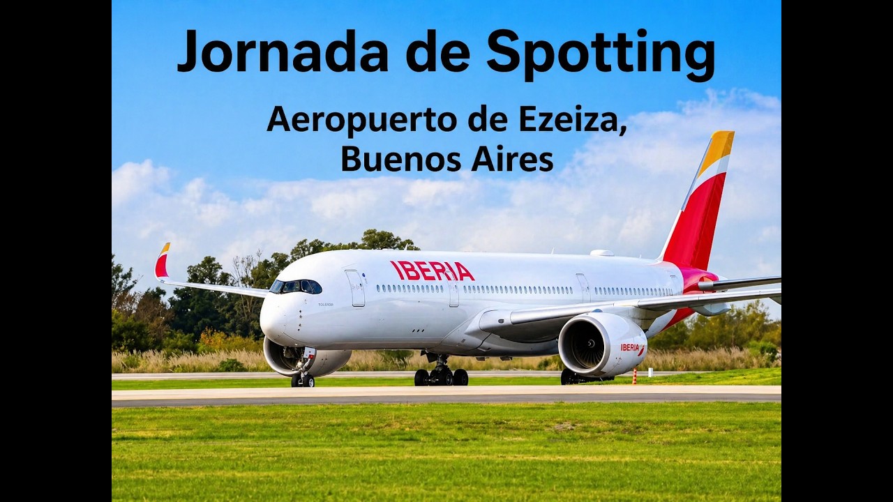 Jornada de Spotting / Aeropuerto de Ezeiza / Buenos Aires 🇦🇷