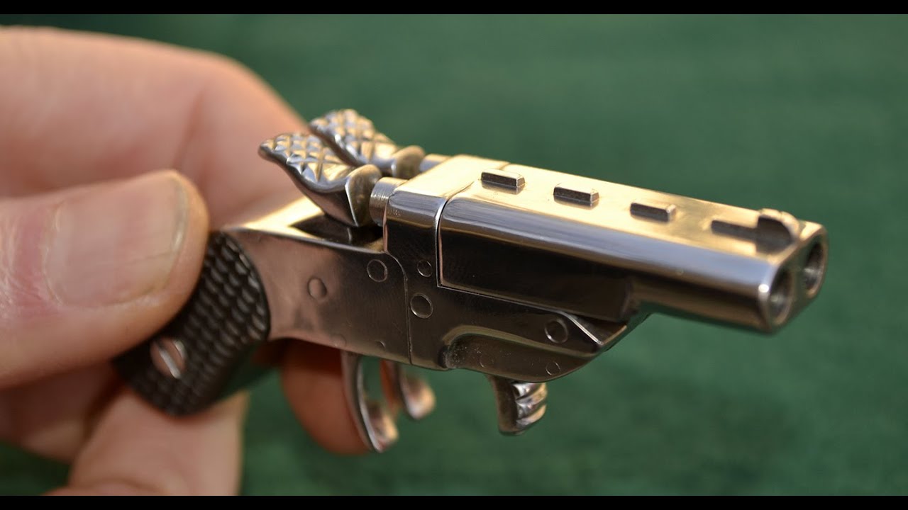 Двуствольный мини пистолет (DIV mini pistol Garrucha)