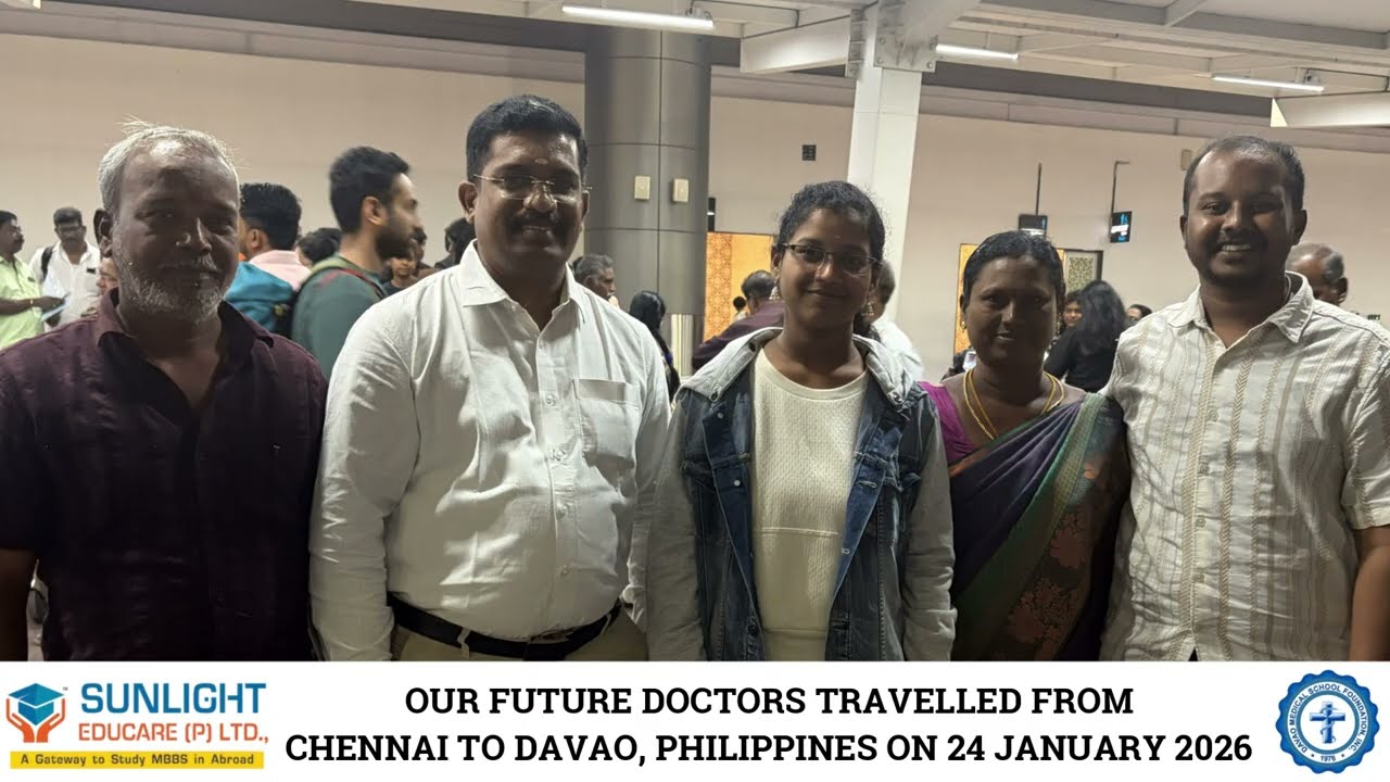 Future Doctors Take Flight ✈️ MBBS Abroad Journey with Sunlight Educare