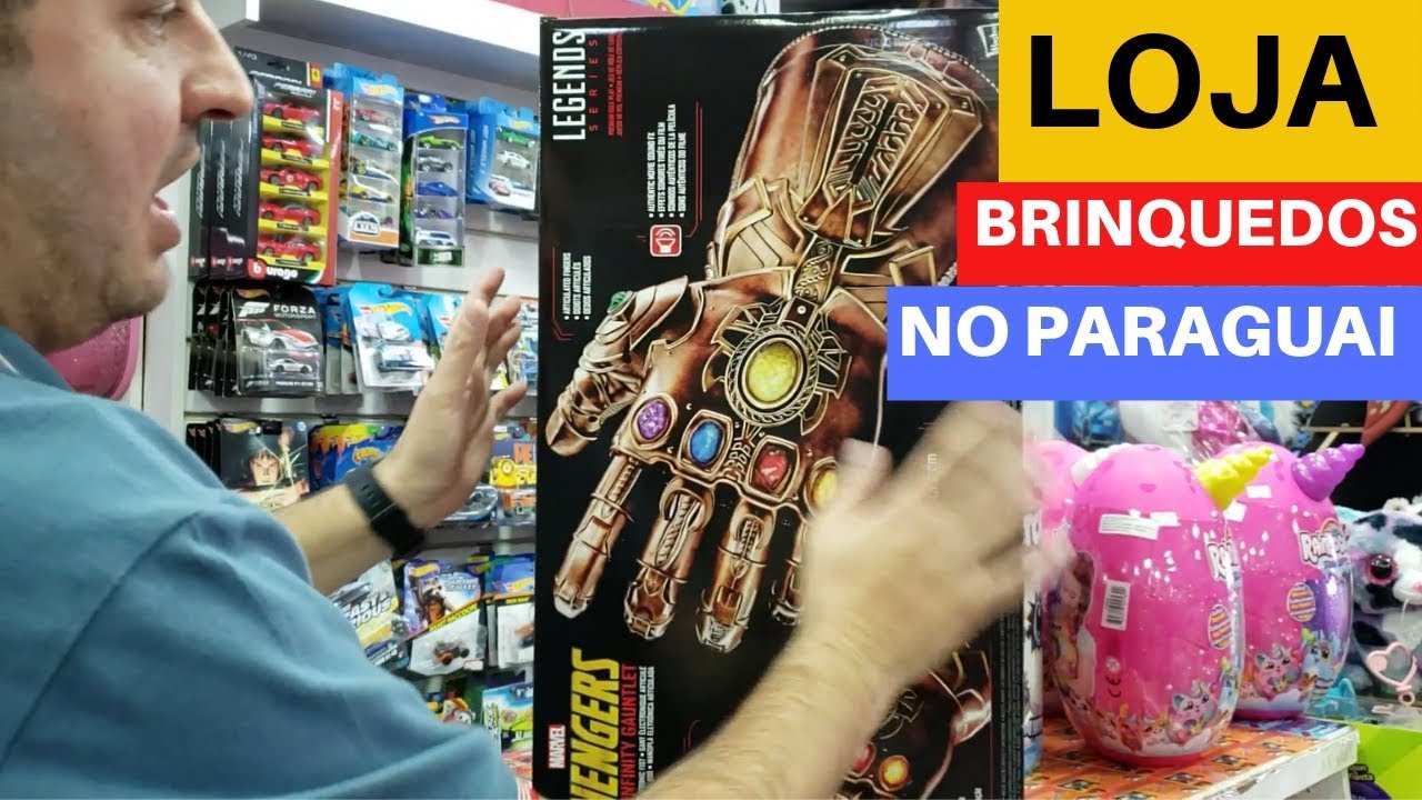 LOJA DE BRINQUEDOS NO PARAGUAI. MUITAS NOVIDADES