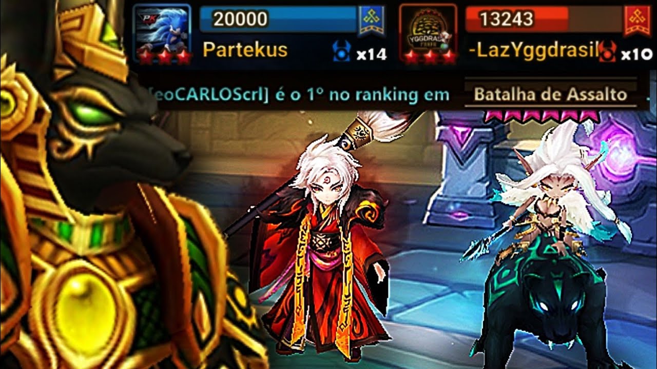 JEOGUN NOVO META !? Torneio de Siege R1 Vs LazYggdrasil