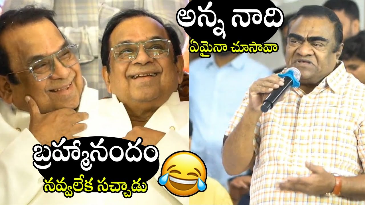 అన్న నాది ఏమైనా చూసావా🤣🤣 | Actor Babu Mohan Hilarious Fun Making with Brahmanandam | APA