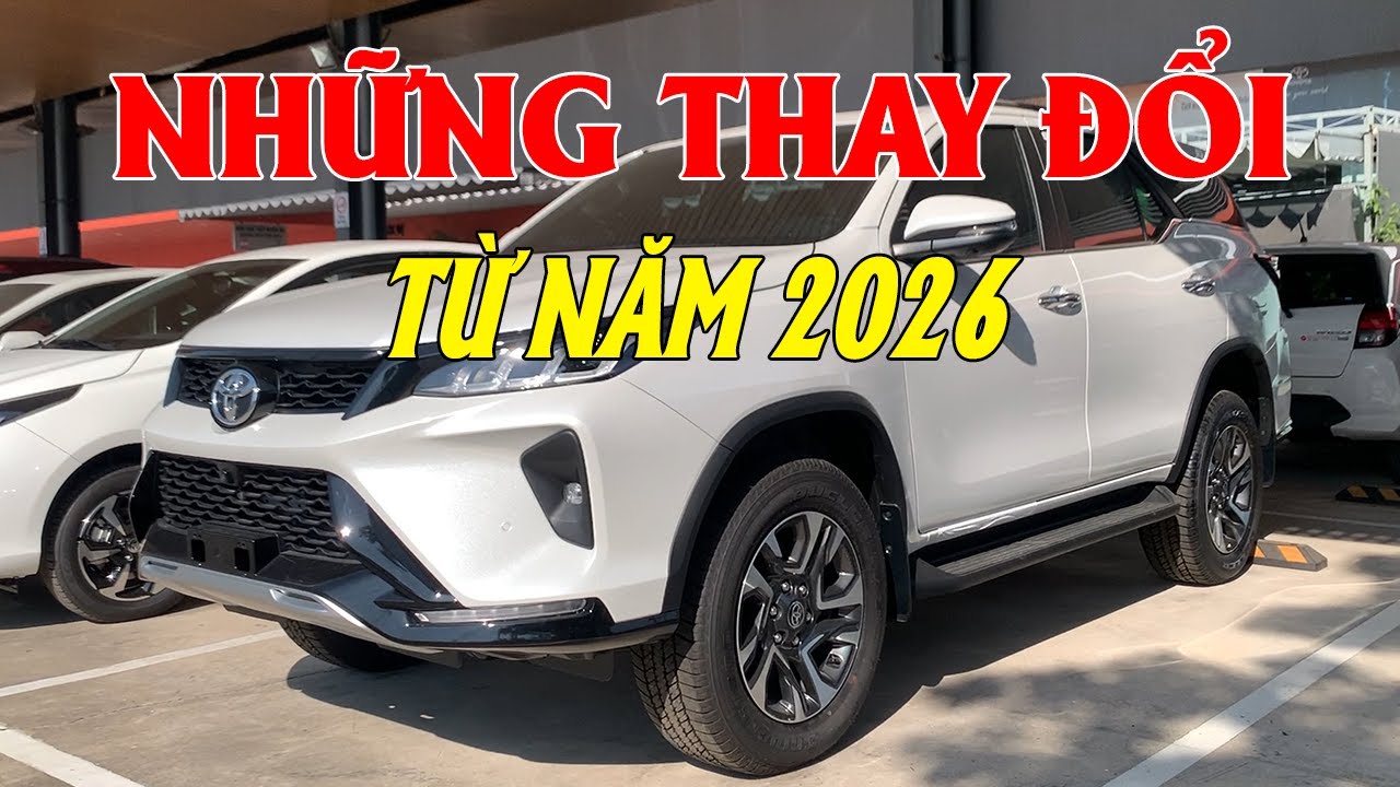 NHỮNG THAY ĐỔI TỪ NĂM 2026 NGƯỜI DÙNG Ô TÔ CẦN LƯU Ý