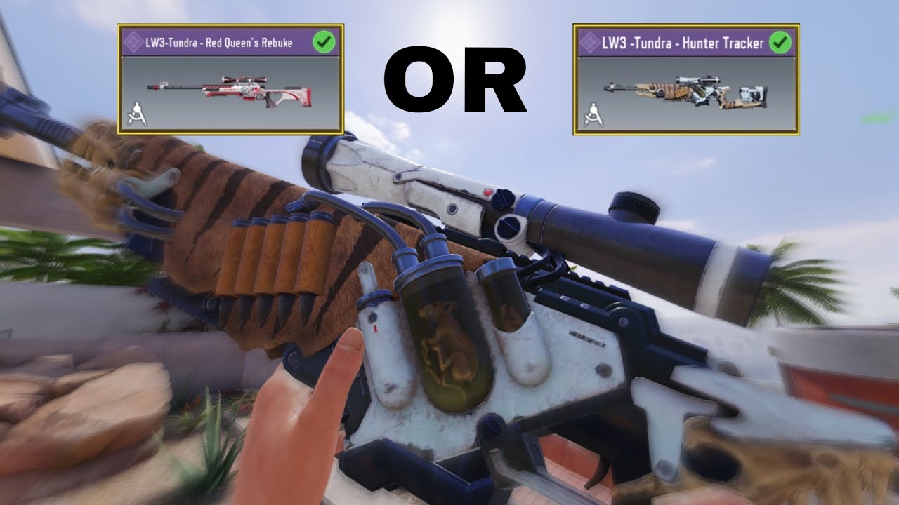 Is LW3-TUNDRA HUNTER TRACKER better than LW3-TUNDRA RED QUEEN'S REBUKE!? #codm #codmobile #cod 