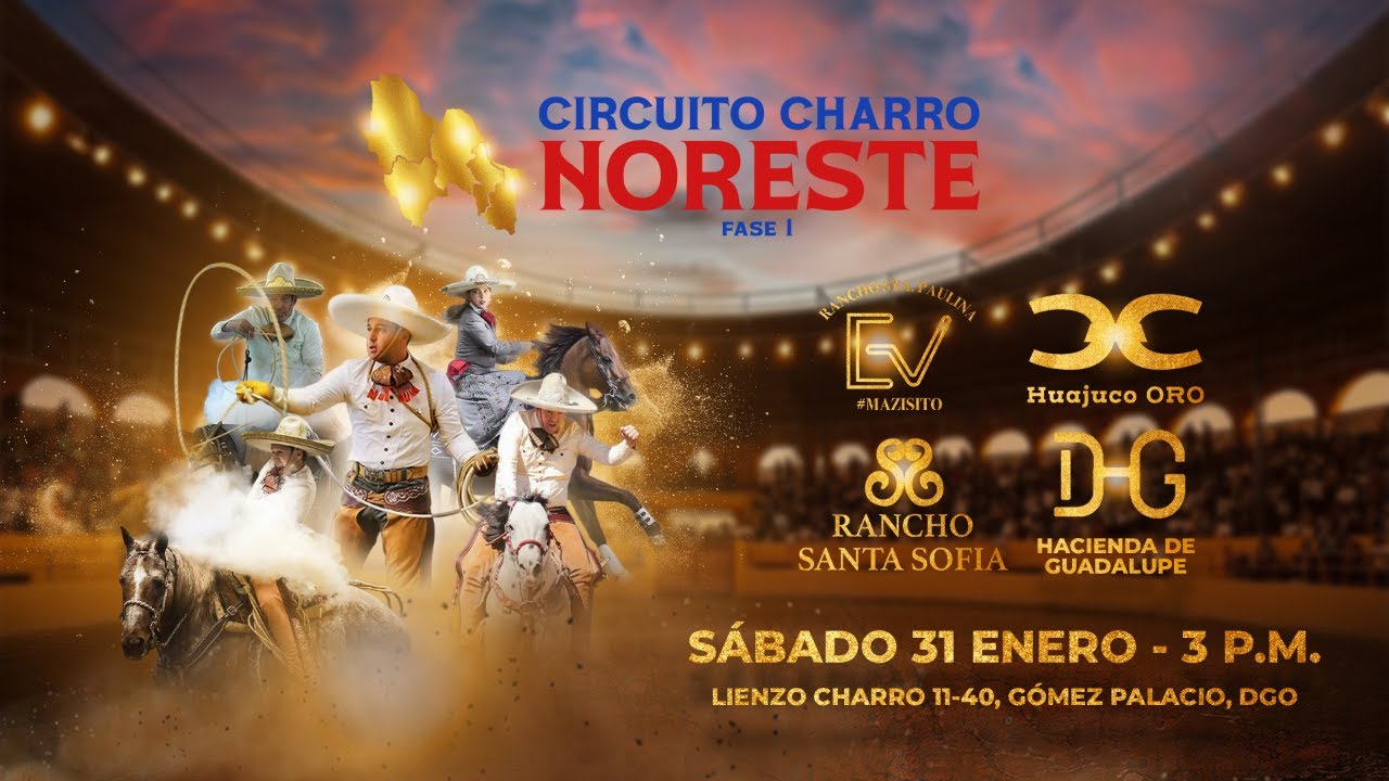 CIRCUITO CHARRO NORESTE – FASE 1 | 2ª CHARREADA (SÁBADO)