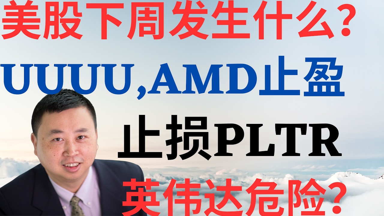 美股1127|美股下周发生什么?我为何止损了PLTR?止盈了AMD,UUUU?英伟达危险了吗? #pltr #amd #uuuu #nvda #美股分析 #drmikeinvest